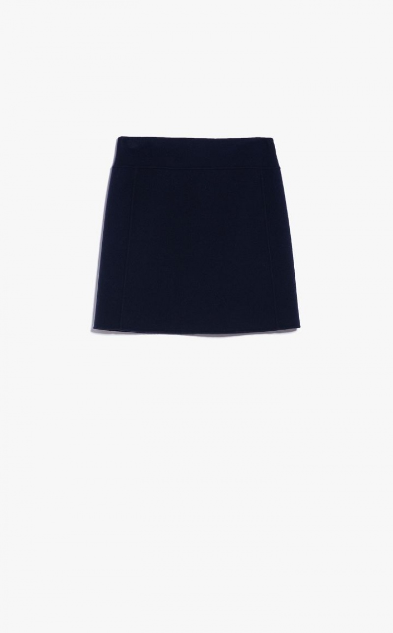 MaxMara Wool Bodycon Skirts MIDNIGHTBLUE | MMR593699