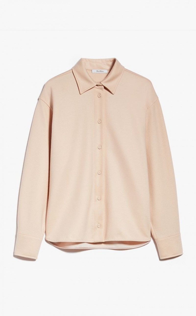 MaxMara Wool Shirt Jackets PINK | MMR594054